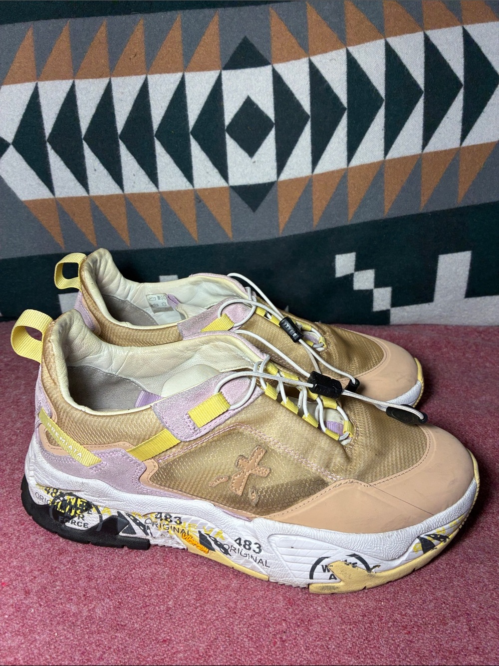 PREMIATA 483 Original Vibram Sneakers Shoes